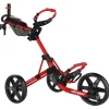 Chariot manuel 3 roues ClicGear Model Manuel 4.0 Rouge