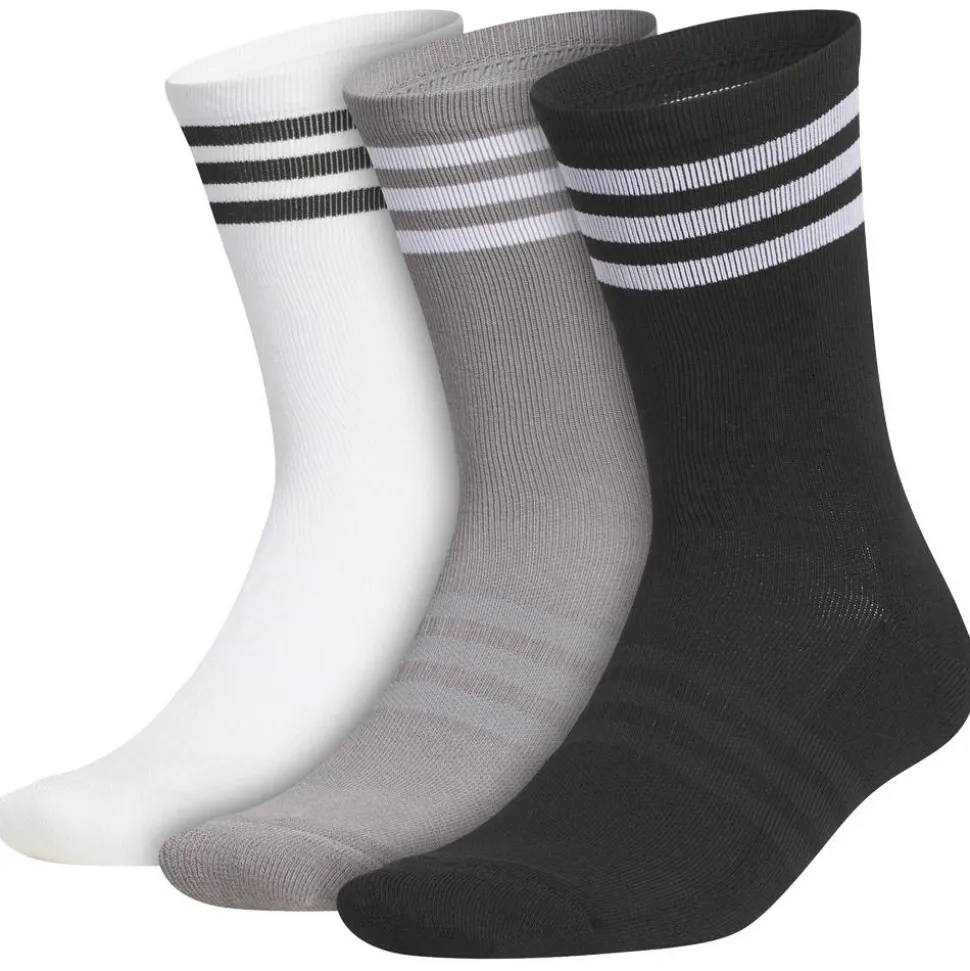 Chaussettes adidas 3 Pk Crew White