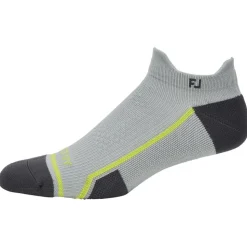 Chaussettes Footjoy TECHD.R.Y Roll Tab Grey