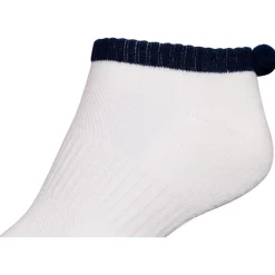 Chaussettes Footjoy Women Prodry Pom Pom White Navy