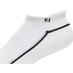 Chaussettes Footjoy Women Prodry Roll Tab White