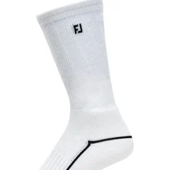 Chaussettes Footjoy Women Prodry Crew White