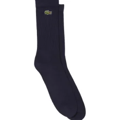 Chaussettes Lacoste Lacoste Socks Silver White Navy