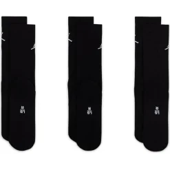 Chaussettes Nike Jordan Socks Everyday (3 pairs) Black White