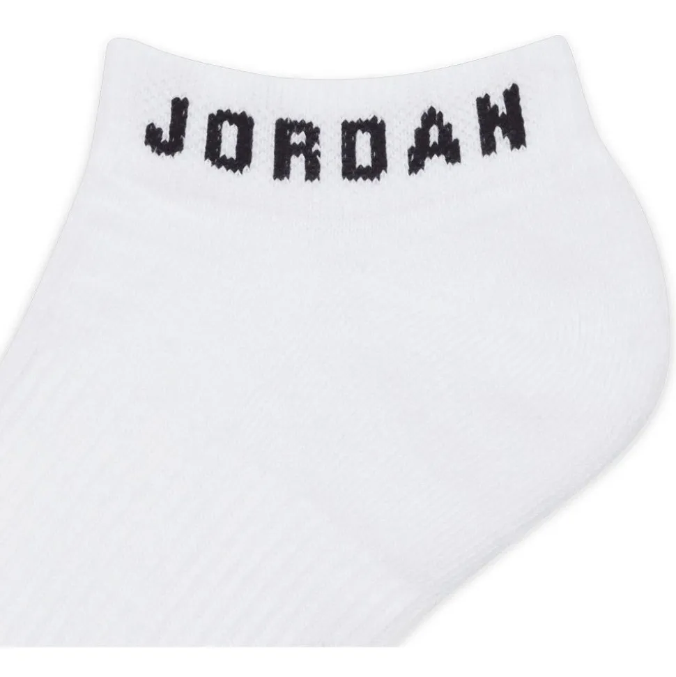 Chaussettes Nike Jordan Socks No Show Everyday (3 pairs) White Black Grey