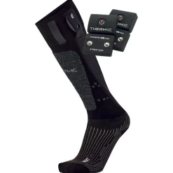 Chaussettes Therm-Ic Powersock Set Heat Uni + S-Pack 1200 Black Grey