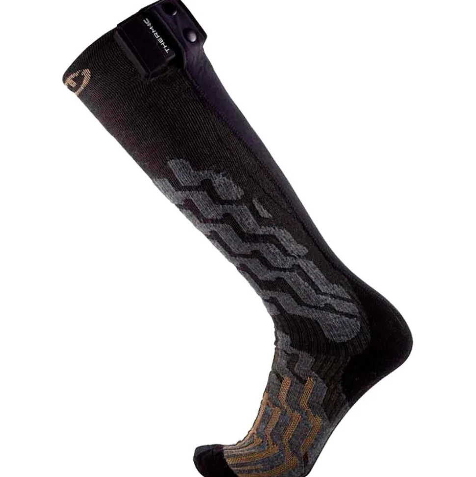 Chaussettes Therm-Ic Powersocks Heat Fusion Uni Women Grey Gold