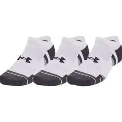 Chaussettes Under Armour Performance Tech 3 Pk Ns White White Jet Gray