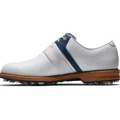 Chaussures avec crampons Footjoy Premiere Series Packard LX White Navy White