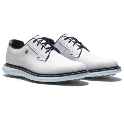 Chaussures avec crampons Footjoy Traditions Blucher White Navy Blue