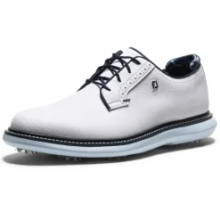 Chaussures avec crampons Footjoy Traditions Blucher White Navy Blue