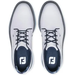 Chaussures avec crampons Footjoy Traditions Blucher White Navy Blue