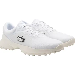 Chaussures avec crampons Lacoste Golf Point White Off White
