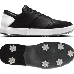 Chaussures avec crampons Nike Jordan Nu Retro 1 G Black White Cool Grey