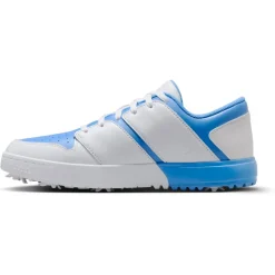 Chaussures avec crampons Nike Jordan Nu Retro 1 G White University Blue
