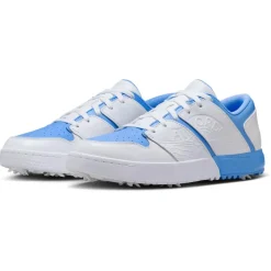 Chaussures avec crampons Nike Jordan Nu Retro 1 G White University Blue
