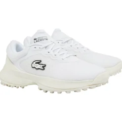 Chaussures avec crampons Lacoste Golf Point White Off White