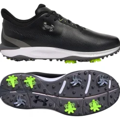 Chaussures avec crampons Under Armour Drive Fade Black Black Metallic Silver