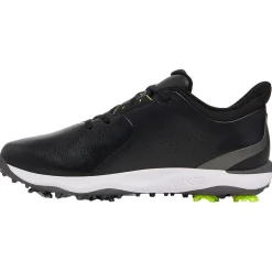 Chaussures avec crampons Under Armour Drive Fade Black Black Metallic Silver