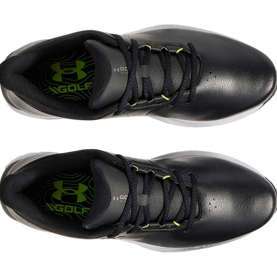 Chaussures avec crampons Under Armour Drive Fade Black Black Metallic Silver