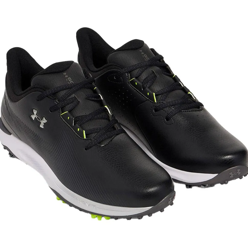 Chaussures avec crampons Under Armour Drive Fade Black Black Metallic Silver