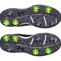 Chaussures avec crampons Under Armour Drive Fade Black Black Metallic Silver