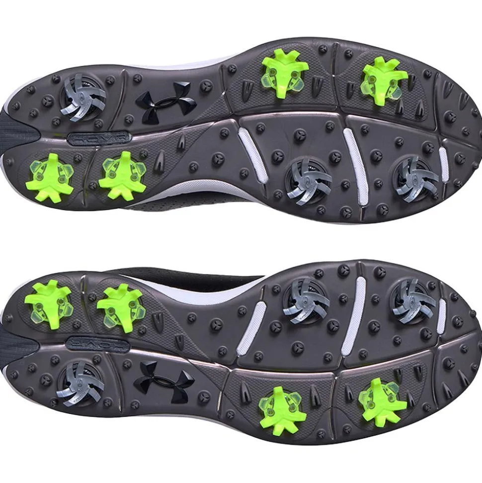 Chaussures avec crampons Under Armour Drive Fade Black Black Metallic Silver