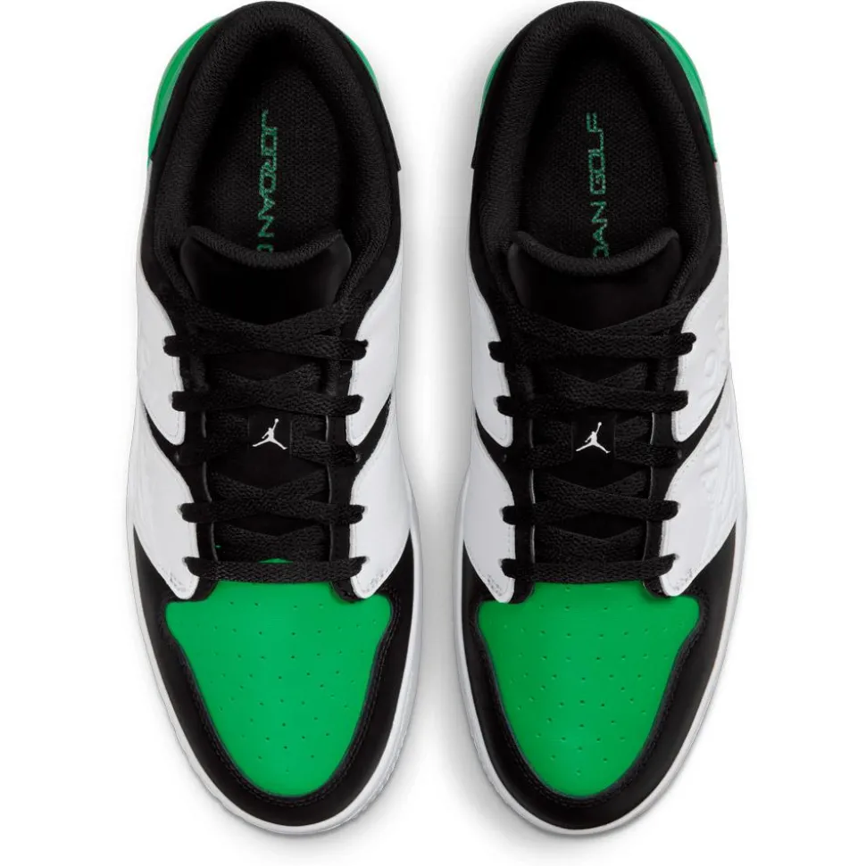 Chaussures avec crampons Nike Jordan Nu Retro 1 G Black Lucky Green