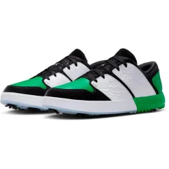 Chaussures avec crampons Nike Jordan Nu Retro 1 G Black Lucky Green