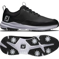 Chaussures avec crampons Footjoy Tour Rival Black White