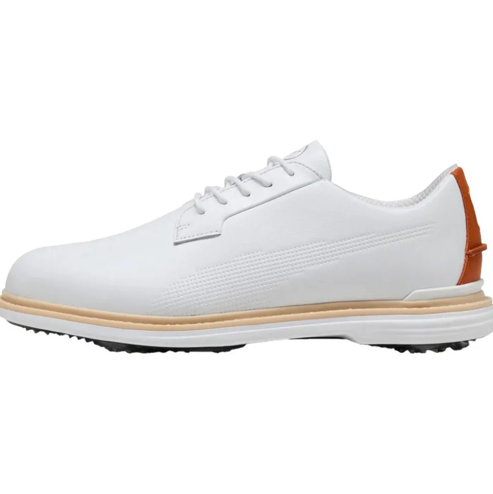 Chaussures avec crampons Puma Golf Royale Blanc Marron