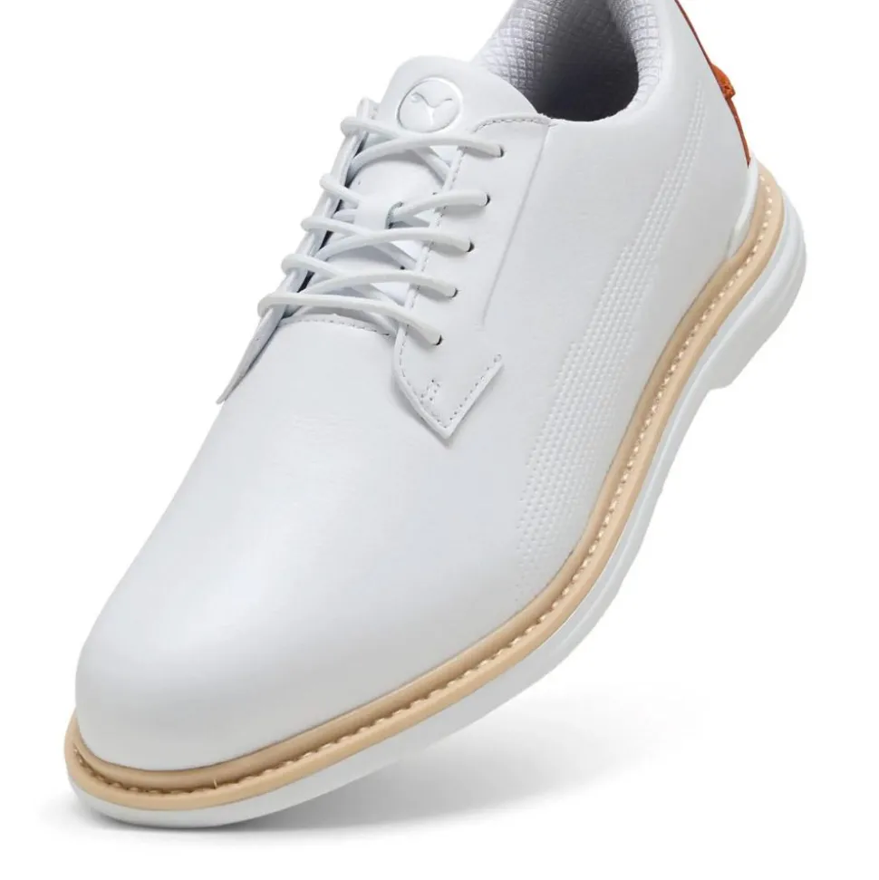 Chaussures avec crampons Puma Golf Royale Blanc Marron