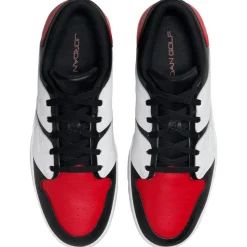 Chaussures avec crampons Nike Jordan Nu Retro 1 G Black White University Red Blue
