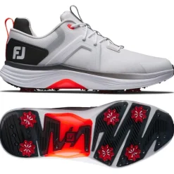 Chaussures avec crampons Footjoy Hyperflex White Black Red