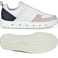 Chaussures avec crampons Ecco M Golf Street 720 White Black Gravel