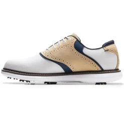 Chaussures avec crampons Footjoy Traditions White Tan Navy