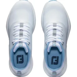 Chaussures sans crampons Footjoy Performa Women White Grey Blue