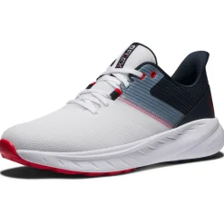 Chaussures sans crampons Footjoy Flex White Navy Red