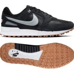 Chaussures sans crampons Nike Air Pegasus 89 G Black Wolf Grey White Gum Med