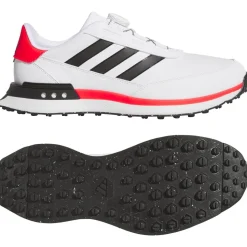 Chaussures sans crampons adidas S2G SL Boa 24 White Coreblack Lucidred