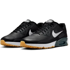 Chaussures sans crampons Nike Air Max 90 G Black White