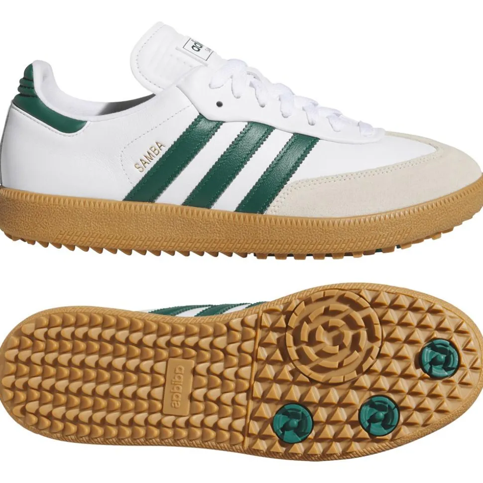 Chaussures sans crampons adidas Originals Samba Golf White Green