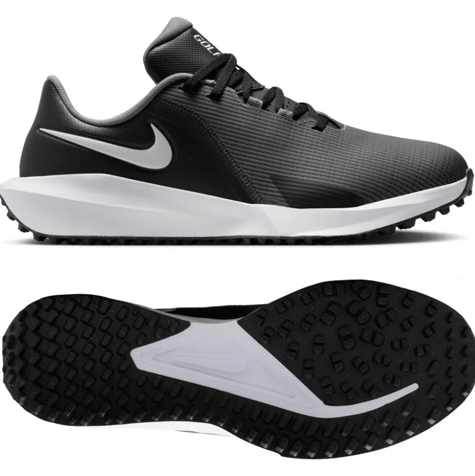 Chaussures sans crampons Nike Infinity G Black White Smoke Grey