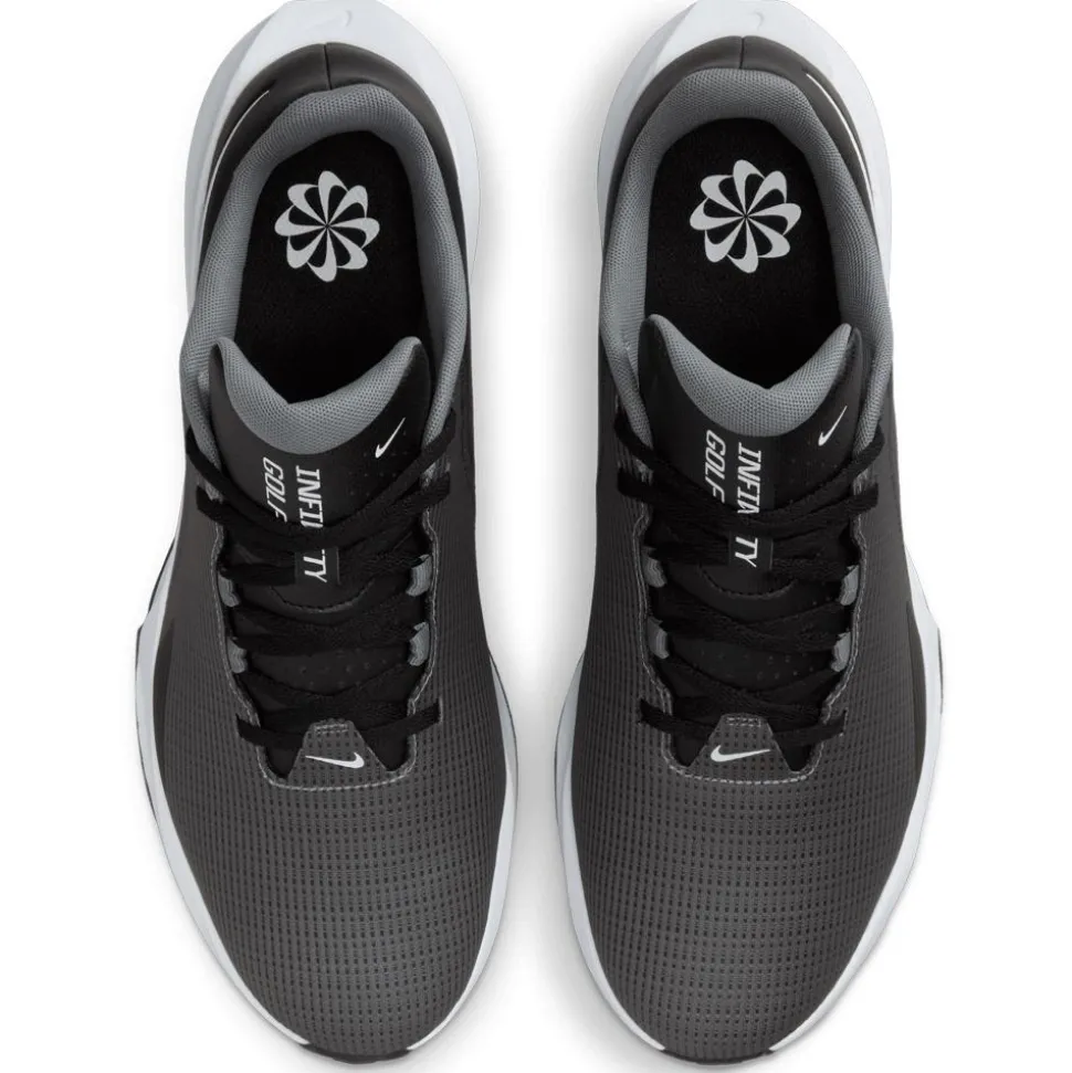 Chaussures sans crampons Nike Infinity G Black White Smoke Grey
