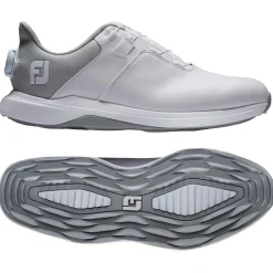 Chaussures sans crampons Footjoy Prolite Boa White Grey