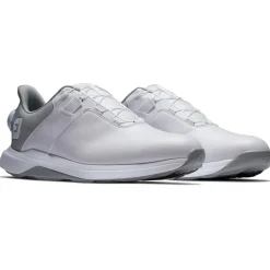 Chaussures sans crampons Footjoy Prolite Boa White Grey