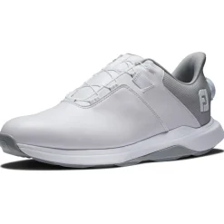 Chaussures sans crampons Footjoy Prolite Boa White Grey