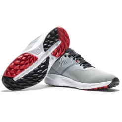 Chaussures sans crampons Footjoy Flex Grey Navy Red