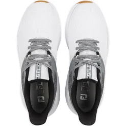 Chaussures sans crampons Footjoy Flex Women White Grey Charcoal