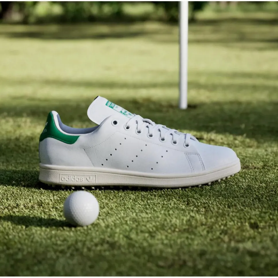 Chaussures sans crampons adidas Originals Stan Smith Golf White Green